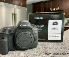 Canon 5D Mark IV camera (body only) - 5