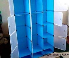 Plastic wardrobe three column - 3