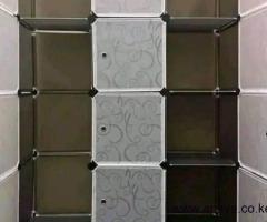 Plastic wardrobe three column - 4