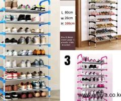 8 tier Adjustable shoe rack
