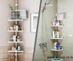 4 Tier Adjustable Telescopic Multi-Corner Shelf Organizer