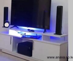 Oslo Modern Wooden TV Stand 5ft With LED Light