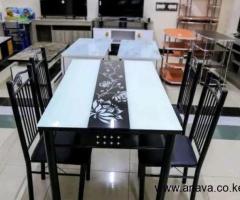 Glass Dining Table 4 Seater DT-127