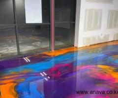 3D Epoxy flooring and vinyl painting - 4