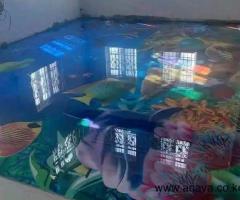 3D Epoxy flooring and vinyl painting - 7
