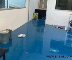 HOSPITAL Epoxy flooring and vinyl painting