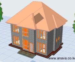 3 Bedroom House Plans in Kenya - 3