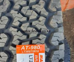 265 /75 R16 Maxxis AT 980 (Thailand)
