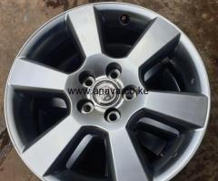 Rims size (17) Toyota Harrier, set of 4