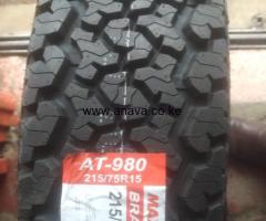 215 /75 R15 Maxxis AT 980